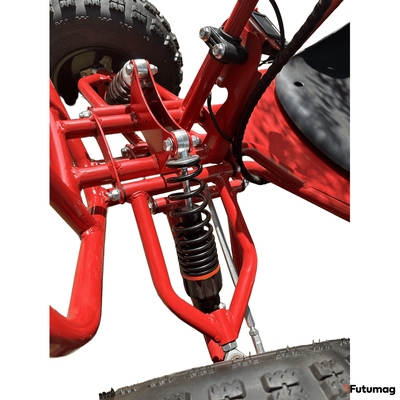 Электрокарт Skyboard Karting Krasnodar 1000W красный