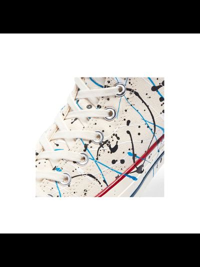 Кеды Converse Chuck 70 Archive Paint Splatter Белые Высокие с брызгами
