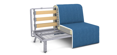 ОДНОСПАЛЬНЫЙ, ДВУСПАЛЬНЫЙ РАСКЛАДНОЙ ПРУЖИННЫЙ ДИВАН-КРОВАТЬ БЕРГЕН, НА НОЖКАХ, МЕТАЛЛОСКЕЛЕТ, АККОРДЕОН, НЕДОРОГО