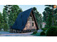 Дом A-Frame площадью 60м2 | Треугольный современный коттедж | Проект №173