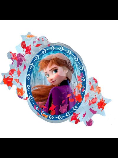 Фольгированный шар с гелием "Холодное сердце. Эльза и Анна" 76*76