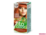 Fitocolor Стойкая Крем-краска для волос тон 5.46 Медно-рыжий 115мл