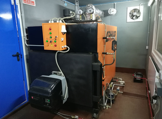 Парогенератор для бетонного завода