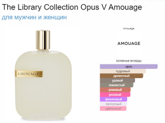 The Library Collection Opus V Amouage