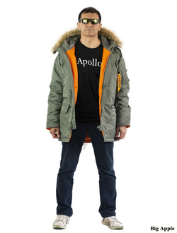 Куртка мужская N3B Nord Storm Olive/Orange