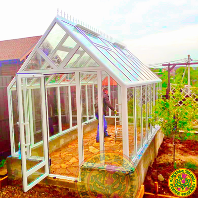 Английская теплица из алюминия и стекла Бриттон -Красивые теплицы
