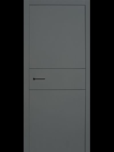 Лофт дверь Платинум 21 с молдингом