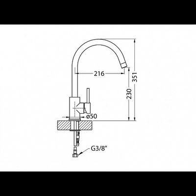 Смеситель Alveus ELZA