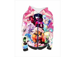 Толстовка "Вселенная Стивена, Steven Universe" 3D, с полной запечаткой  №21