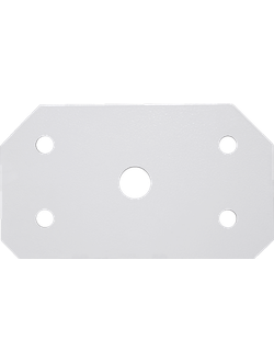 Монтажная пластина для автоматических шлагбаумов