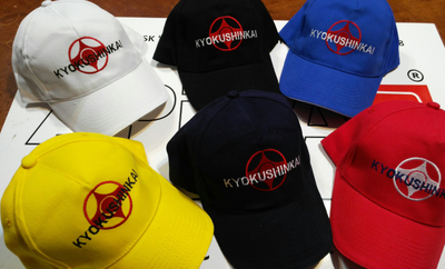 бейсболка с вышивкой канку + надпись kyokushinkai