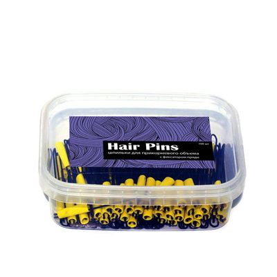 Шпильки для "Буст Ап" с фиксатором / Hair Pins Professional 100 шт.