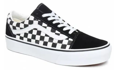 Vans Old Skool Checkerboard Black