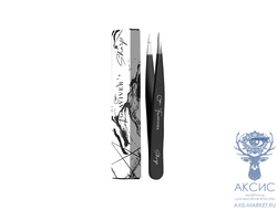 FreiAVIVER Точечный пинцет для бровей Sharp, черный
