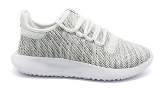 Adidas Tubular Shadow Серые с белым (36-40) Арт. 183MF-A