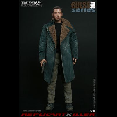 Бегущий по лезвию 2.0 (Райан Гослинг, Officer K) - КОЛЛЕКЦИОННАЯ ФИГУРКА 1/6 scale GUESS ME SERIES "Blade Runner K" (BBT9020S) - BLACKBOX