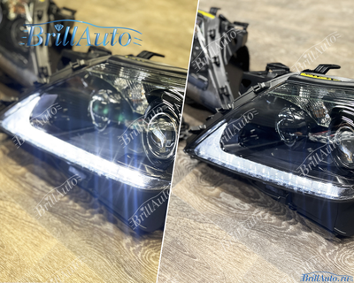 Фары Lexus LX 570 12-15 LED Anniversary черные