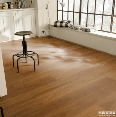 Паркетная доска Meister Дуб Гармония Веттерштайнальм 8833 в интерьере