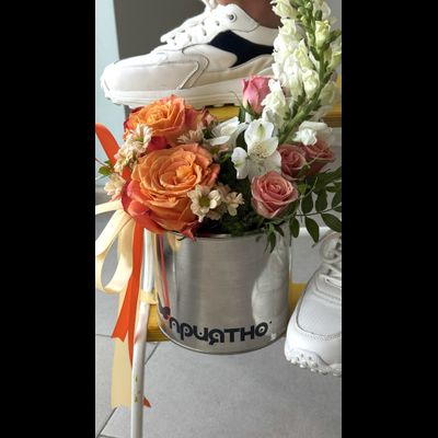 Цветочная композиция учителю / воспитателю № 806