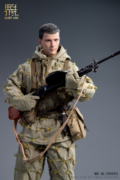 Советский десантник периода ВОВ - Коллекционная ФИГУРКА 1/6 scale WWII Soviet Airborne Forces (AL100043) - ALERT LINE