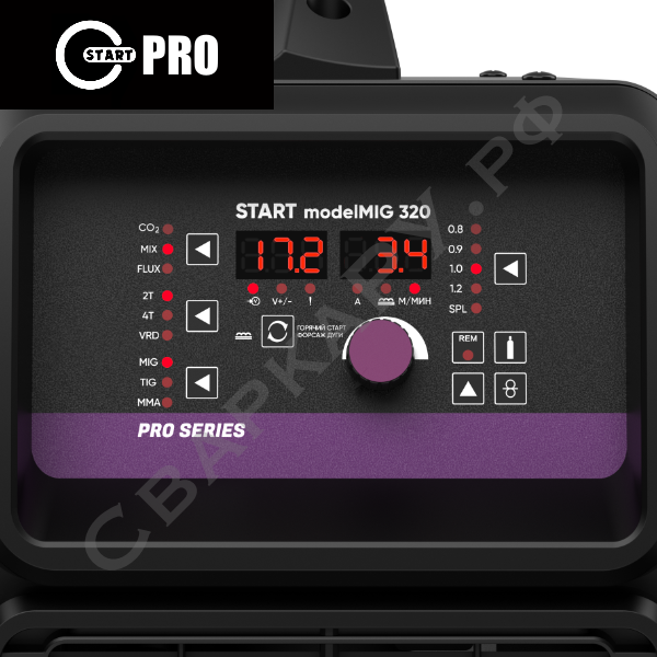 Полуавтомат для MIG/MAG сварки Старт modelMIG 320