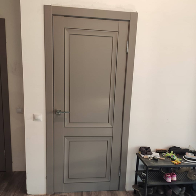 ДВЕРНАЯ ЛИНИЯ. ДЕКАНТО. SOFT TOUCH СЕРЫЙ БАРХАТ