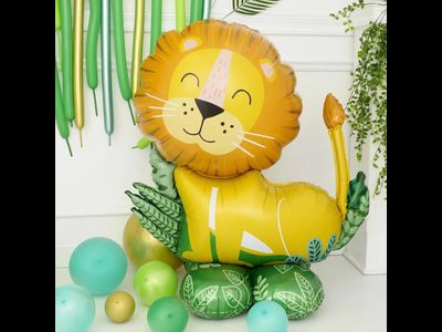 Шар 3D (34''/86 см) Фигура на подставке, Лев