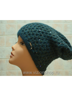 vyazanyy-komplekt-dlya-zhenshchin-shapka-sharf-zelenyy-italiya