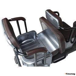 Электротрицикл Wanshida U1-X 60V 800Вт серый