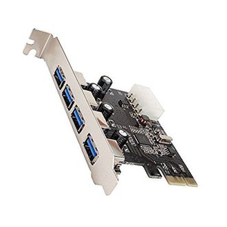 Контроллер USB 3.0 PCI-E 1x  (4 внешних) ( гарантия 1 месяц)