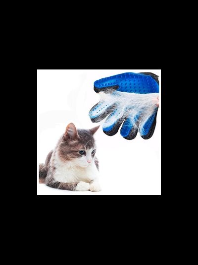 Перчатка-рукавица для вычесывания шерсти