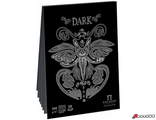 Скетчбук - планшет 30л. А5 на склейке Лилия Холдинг &quot;Dark&quot;, 160г/м2, черный тонир.офсет. ПЛ-8857