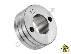 Ролик подающий Старт 30х14х12мм (V) ф1.0/1.2мм V-канавка проволока Fe,Ss,Cw для modelMIG320