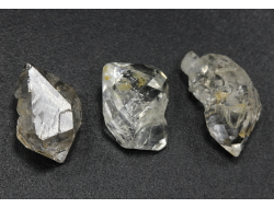 Кварц "Хёркимерский алмаз", сросток кристаллов в ассортименте, США (14-15 мм, 1-2 г) №28124