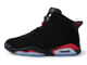 Nike Air Jordan 6 Черные с красным (41-45)