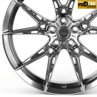 Комплект дисков R18 8,0J ET+40 5*100 WF XF050-SM169 Серебро темное (82291)