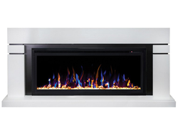 Линейный электрокамин Лондон WT с очагом Saphir 42