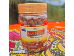 Натуральные ароматические благовония безосновные (палочки 100 грамм) "Kesar Chandan" ЭКСКЛЮЗИВНЫЕ ВОЛШЕБНЫЕ благовония ручной работы , направленные на очищение и энергетическое восстановление