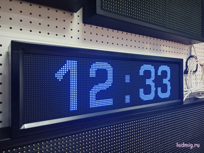 Электронные часы, предназначенные для эксплуатации в помещении