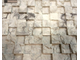 Декоративный камень под сланец  Kamastone Шахматы 3Д мозаика 7062, белый с серым