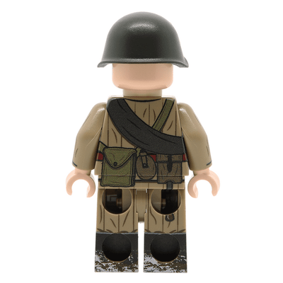 WW2 Soviet Soldier in Telogreika PPSh 41 United Bricks