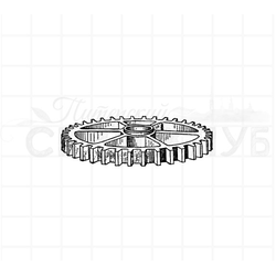 Штампы  с зубчатым колесом