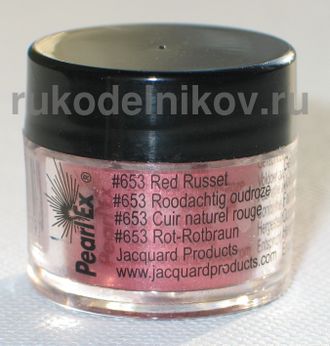 Pearl Ex, red russet 653, вес-3 гр.