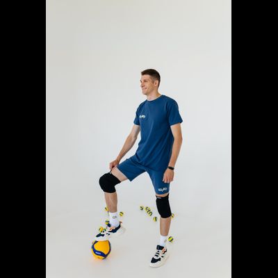 Наколенники ASICS COMFORT  (чёрные) (1 пара)