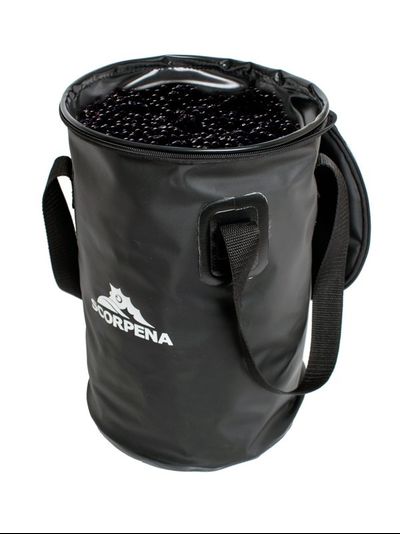 Складное ведро Scorpena с крышкой 10л