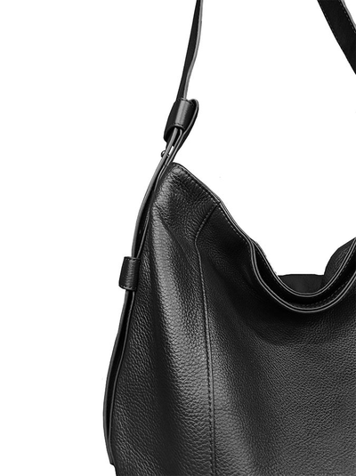 (АРТИКУЛ: 10014/2) СУМКА МЕШОК, БОЛЬШАЯ, НАТУРАЛЬНАЯ КОЖА, ТЕМНО-КОРИЧНЕВАЯ, ЧЕРЕЗ ПЛЕЧО