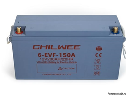 Аккумуляторная батарея Chilwee 6-EVF-150A (12В-160А\ч С5) 484х170х241 д.ш.в.