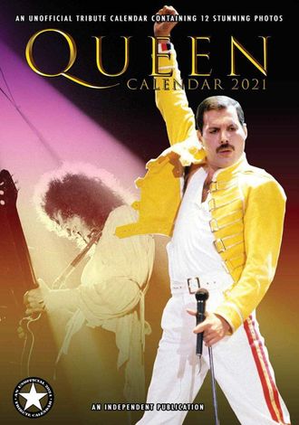 Queen Иностранные перекидные календари 2021, Queen Calendar 2021, Intpressshop