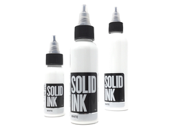 White - белый "Solid Ink" (США 1/2 oz - 15 мл.)