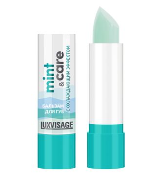 Luxvisage Бальзам для губ Mint &amp; care с охлаждающим эффектом, 3,9г